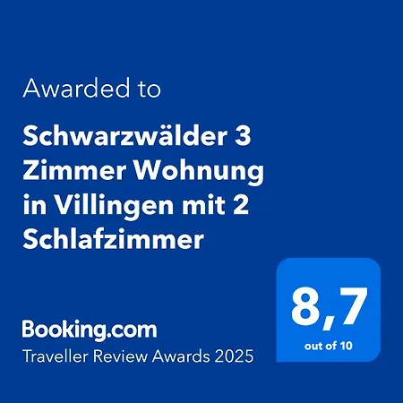Apartment Schwarzwaelder 3 In Mit 2 Schlafzimmer